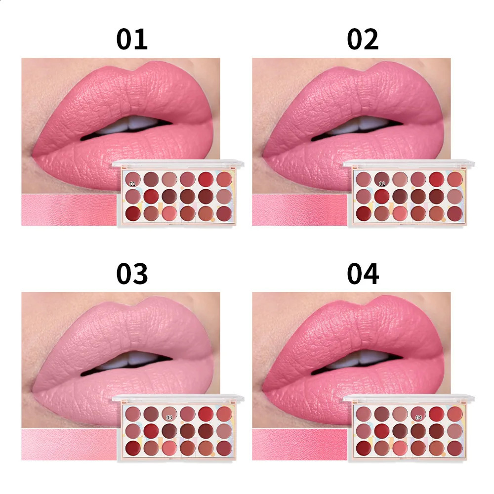 18 Colors Matte Lipstick Palette lip gloss Korean cosmetics lipsticks set makeup for women make up Beauty 250108