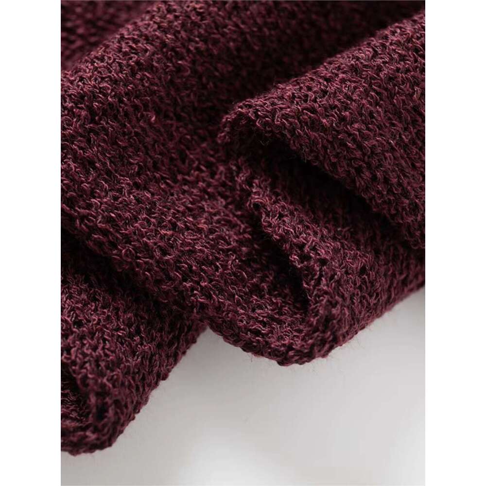Solid Color Cardigan Jumper Women Autumn O Neck Single Breasted Sweaters Long Sleeve Vintage Fashion Slim Knitted Tops New