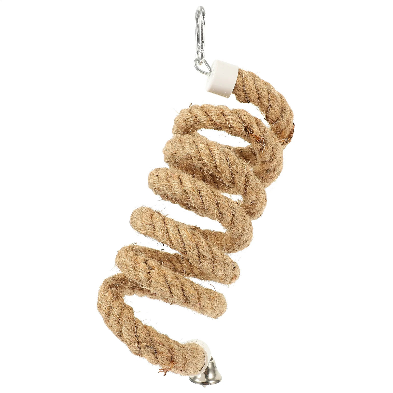Bird Bed Large Cage Parrot Rope Perch Bird Toys Toy Climb Hanging Stand Play Standing Spiral 250121
