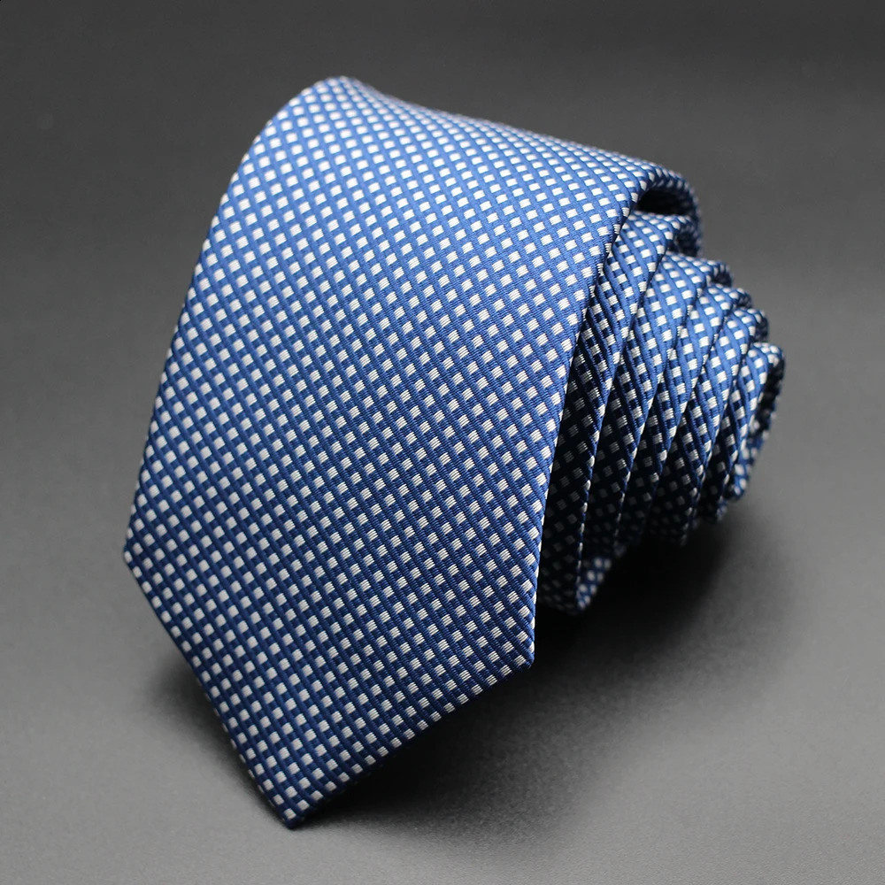 Classic Blue Black Red Necktie Men Business Formal Wedding Tie 8cm Stripe Plaid Neck Ties Fashion Shirt Dress Accessories 250114