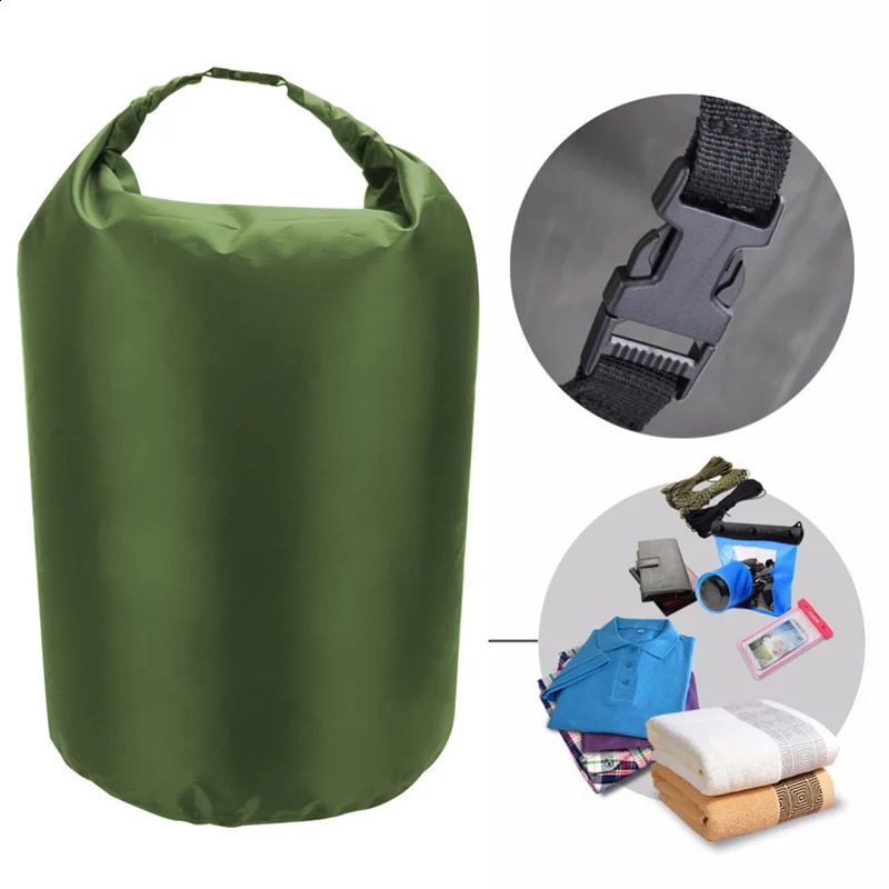 8L25L40L70L75L Outdoor Waterproof Dry Bag Back Pack Swimming River Trekking Rafting Kayaking Travel Clothes Storage 250121