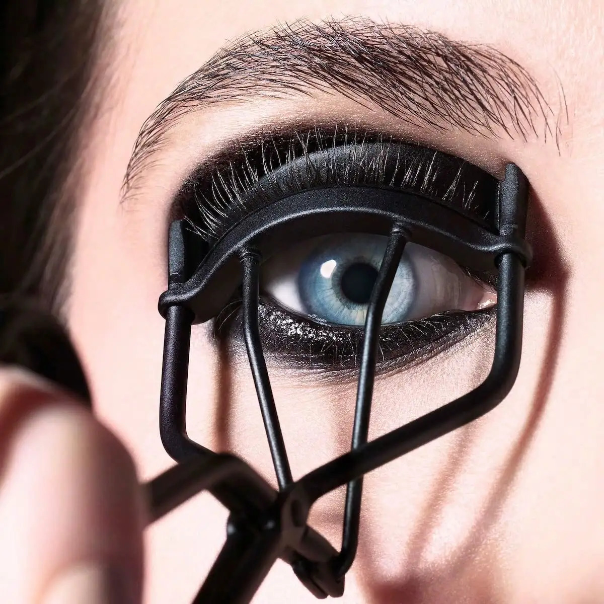 1pc Solid Color Makeup Convenient Eyelash Curler 250115