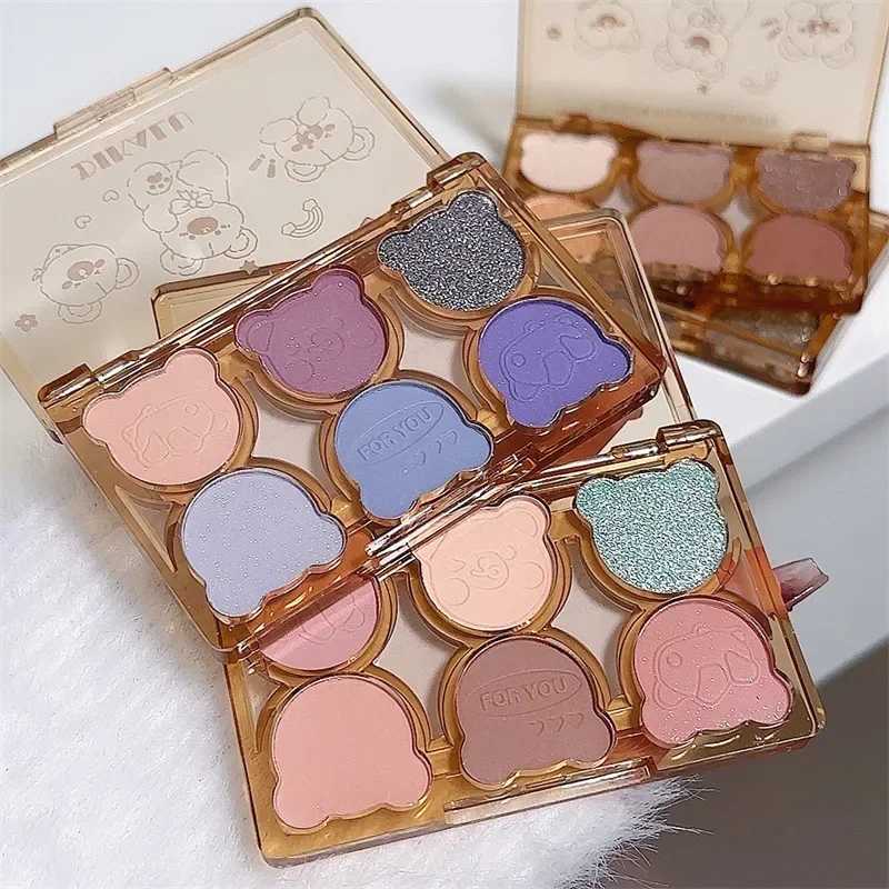 New Arrival 6 Colors Glitter Eyeshadow Matte Pearly Eye Shadow Shine Diamond Long Lasting Red Black Charming Eyes Make Up Palette Cosmetics Z250121