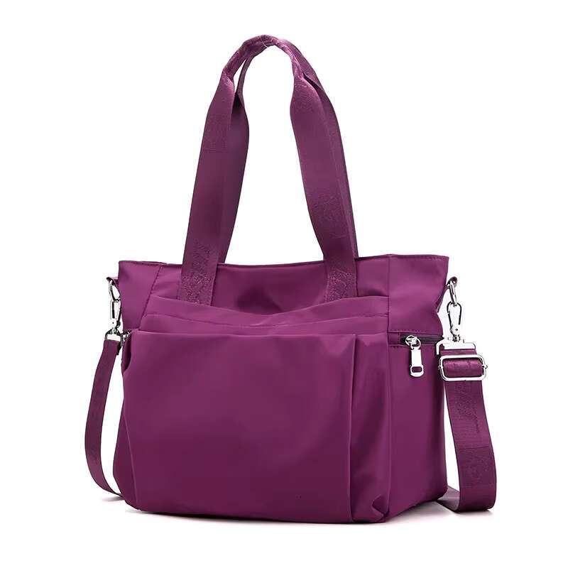 Simple And Fashionable Ladies Tote Large-Capacity Women's Lightweight Shoulder Trendy Casual Hand-Held Messenger Bag