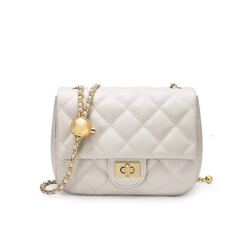 GOLF Gge Chain Womens Small Square Bag Leather Shoulder Mini Crossbody Bags Banquet Handbag New Fashion Items For Women 2024