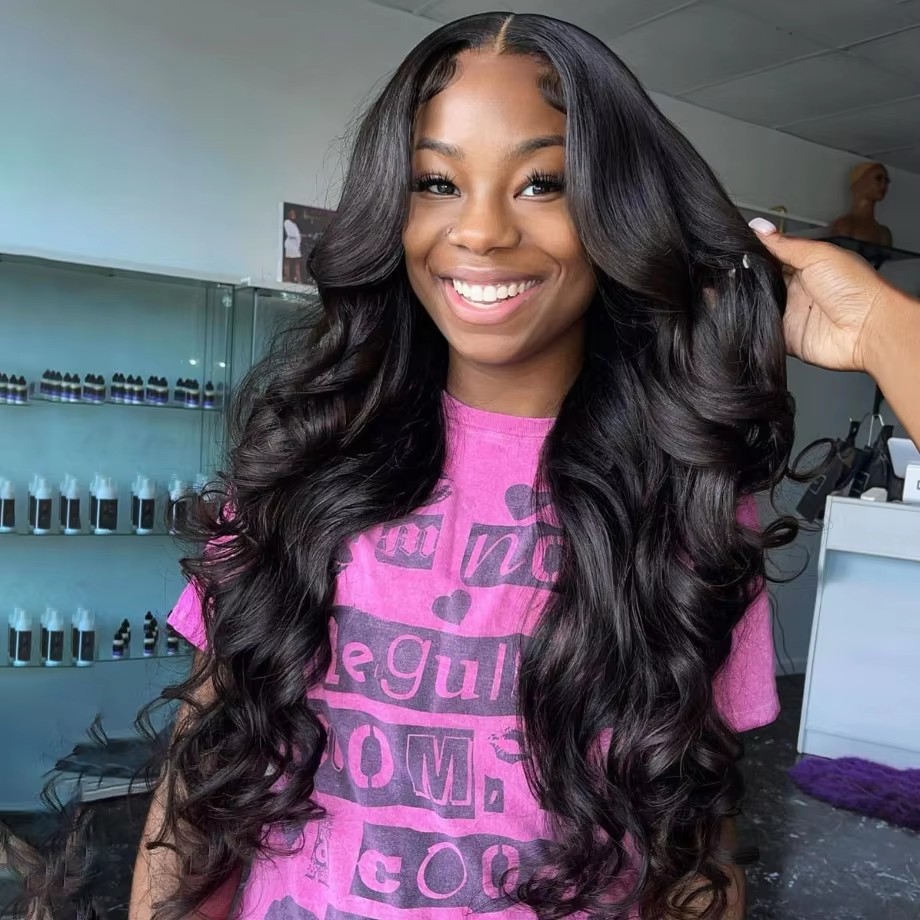 200% Hd Lace Frontal Wig Human Hair 13x4 Body Wave brazilian raw Hair Wigs For Black Women 30 40 Inch Lace Front real Hair Wig