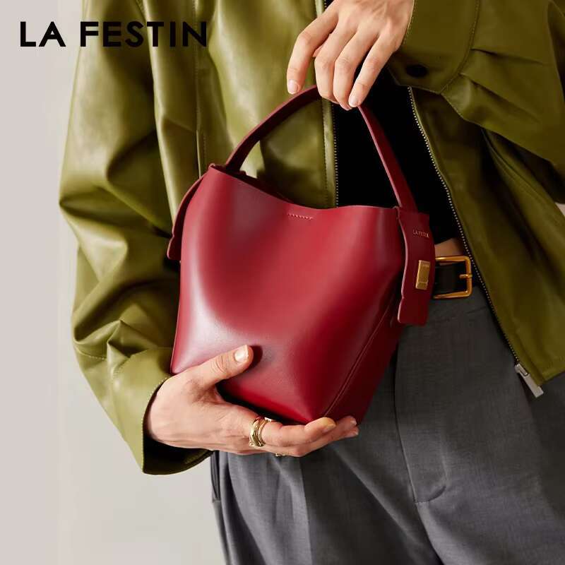 LA FESTIN Original Ladies Leather New 2023 Women Handbag Fashion Design Crossbody Shoulder Bag Women's Bag Products