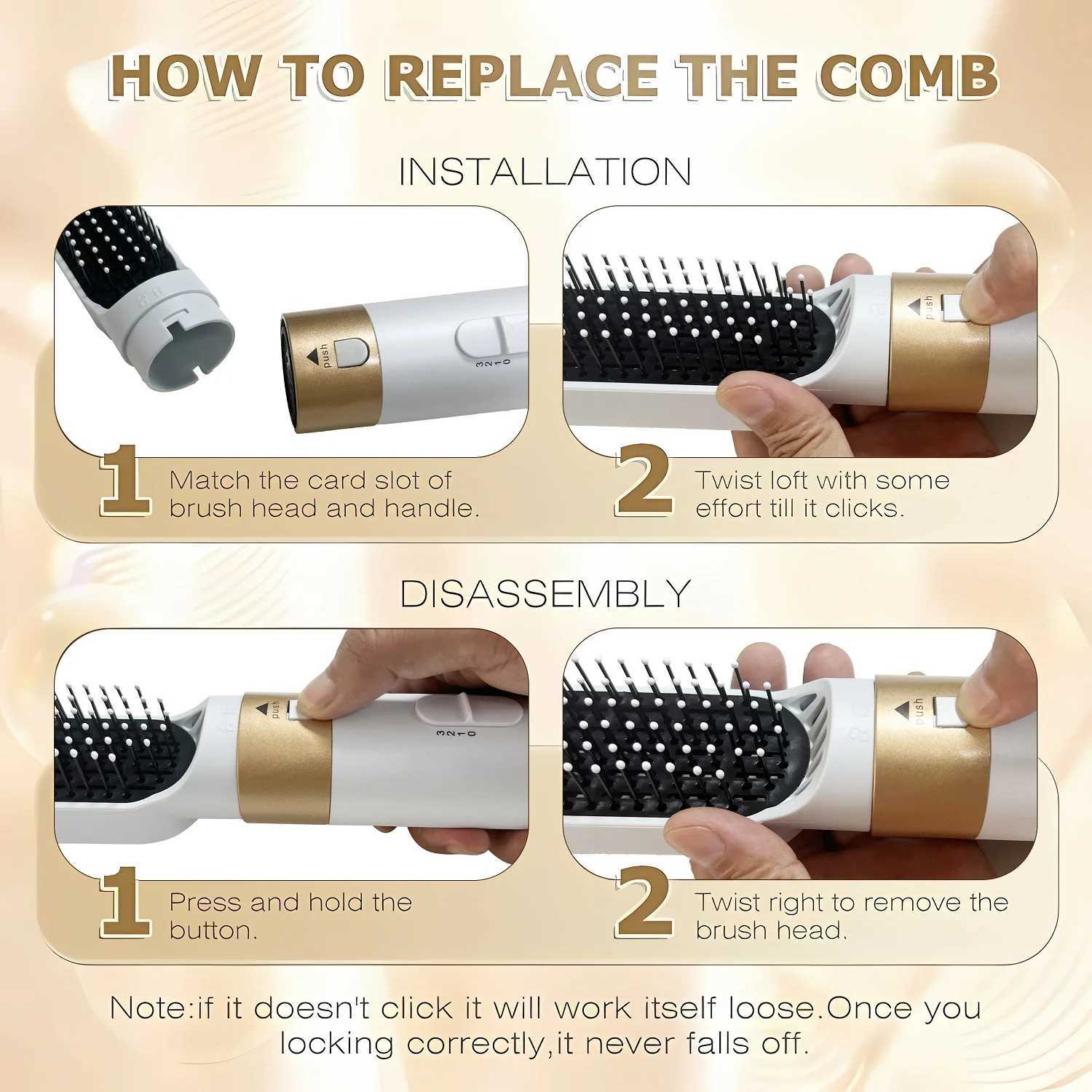 Professional 5 in 1 Hair Dryer Hot Air Comb Curler For Hair Dryer Styling Tool Hair Straightener Hairdressing Tool Z250122