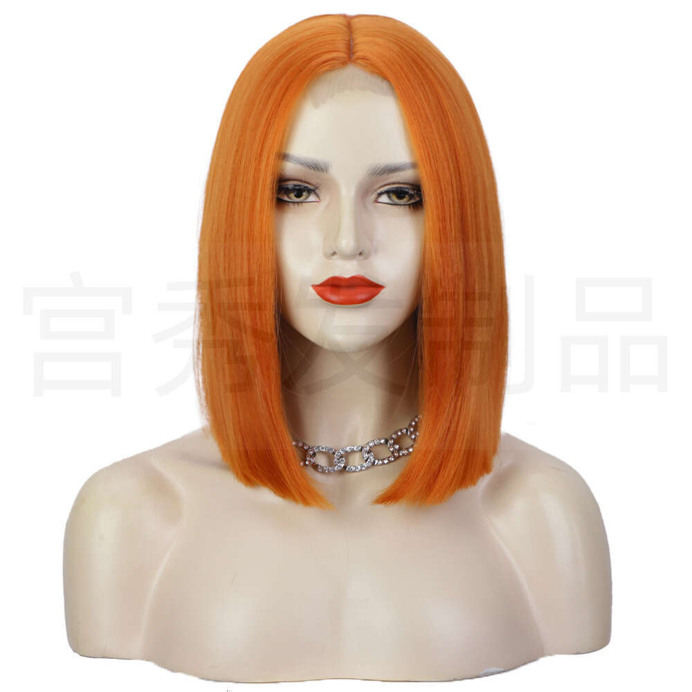 Lace Front Wig Cover T Shape Women S Short Wave Head Lace Wigs Front Lace Wig Headband