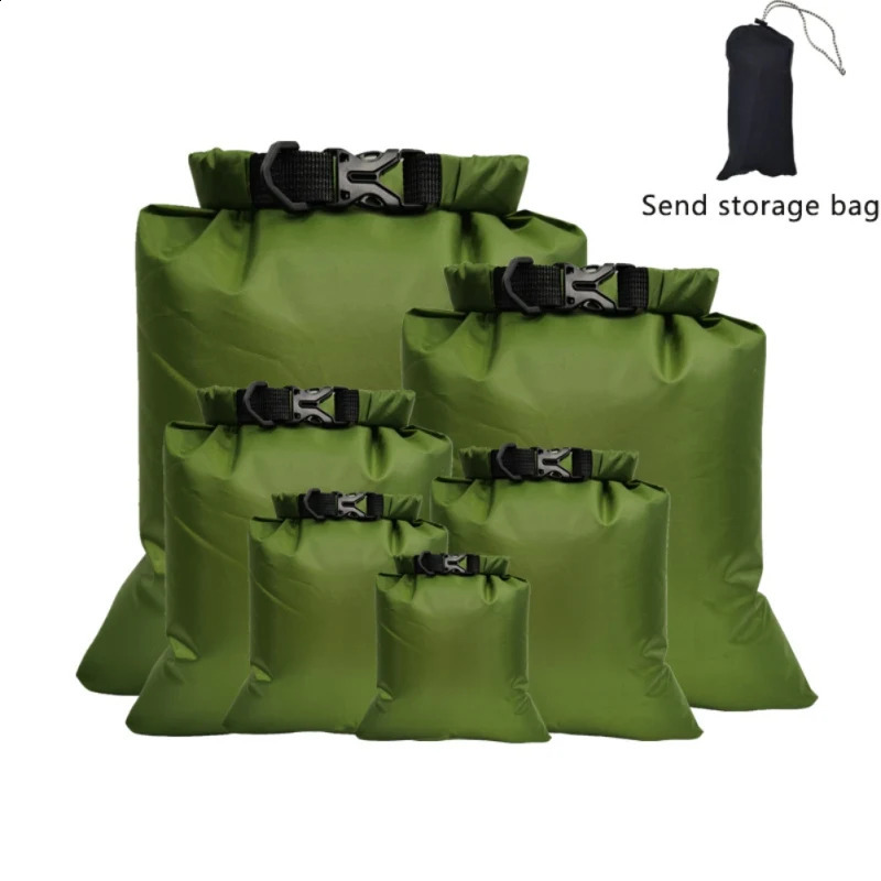 5PCS Waterproof Dry Bag Pack Sack Swimming Rafting Kayaking River Trekking Floating Sailing Canoing Boating y250121