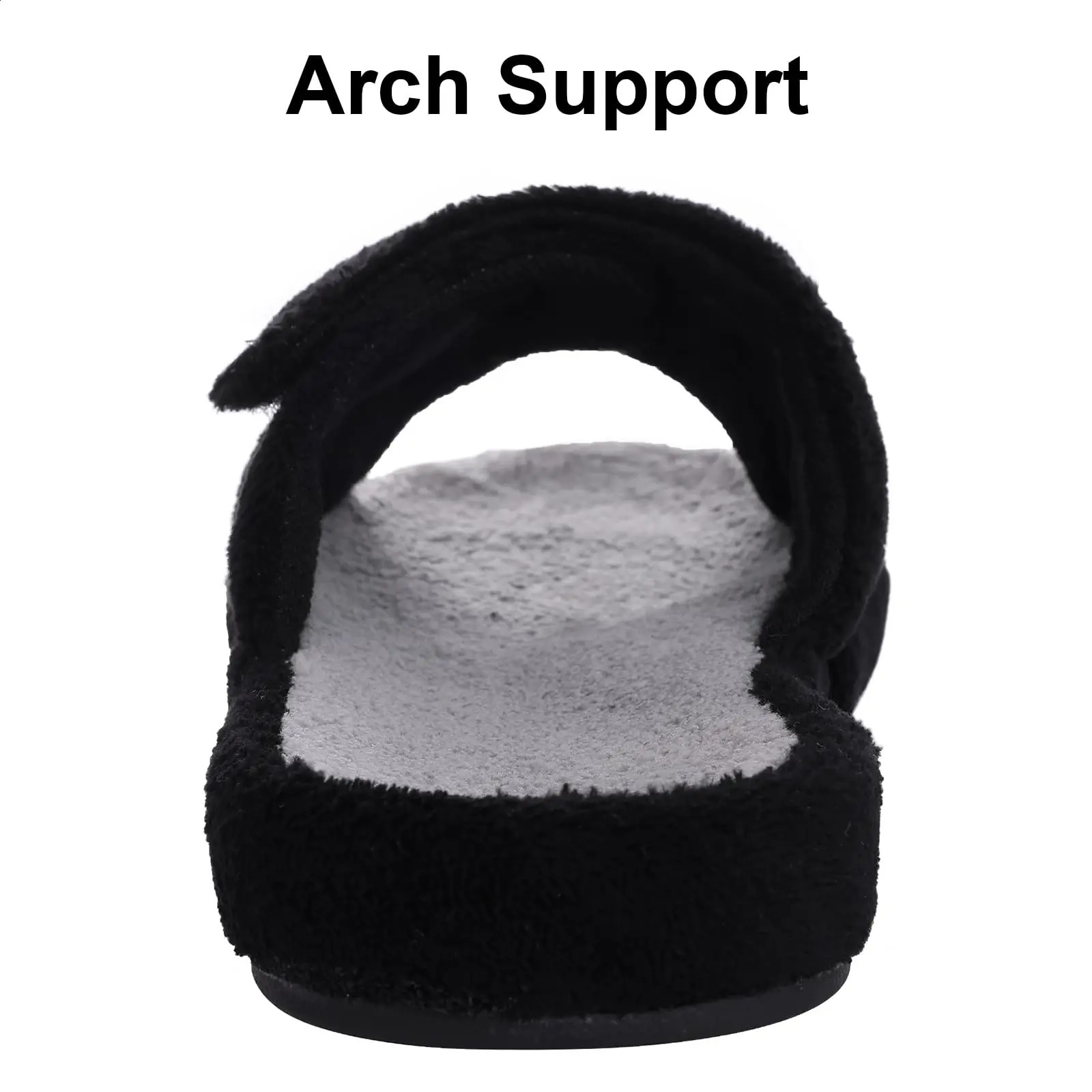Litfun Women Indoor Flat Slippers Adjustable Band Soft Sole House Lovely Cotton Slides Memory Foam Bedroom 250117
