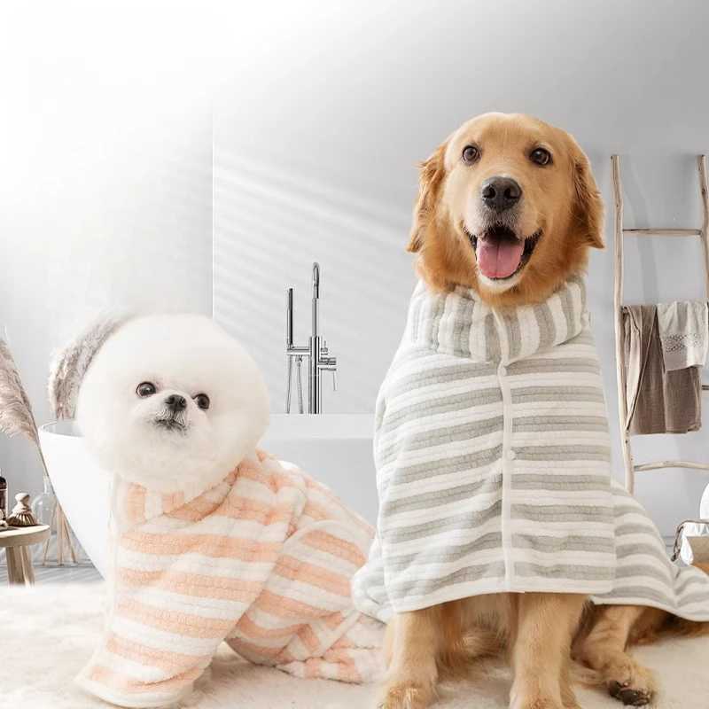 Pet dogs cats bath towels special bath towels super absorbent quick drying thick non stick fur bath towels pet cleaning products M250118