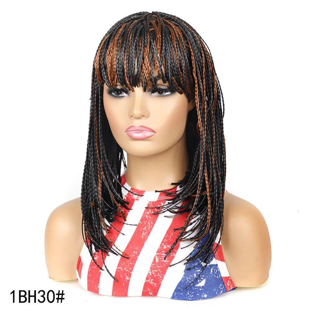 Lace Front Wig Cover T Shape Braid Women S Hair Wave Head Wig Synthetic Fiber Small Braid Short Hair Headband