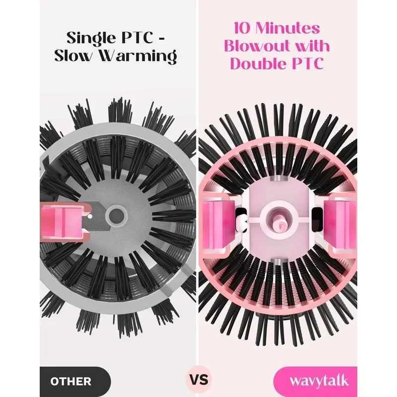 Wavytalk Negative Ion Single Thermal brush 1.5 Inch Z250122