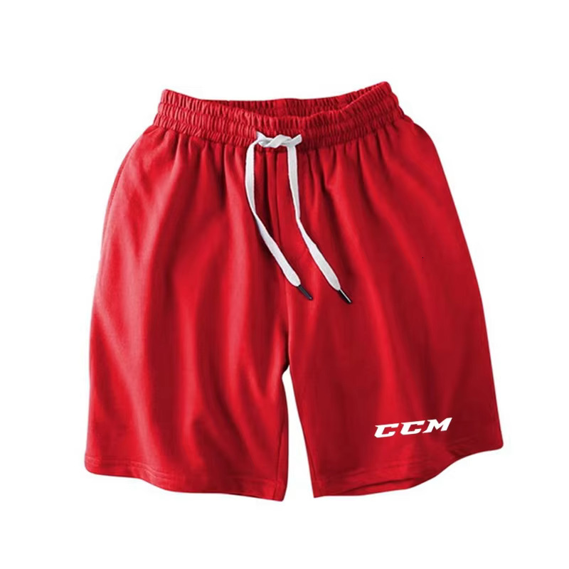 Men Soild Drawstring CCM Summer Casual Gym Sport Basketball Running Fiess Beach Shorts Male Clothing 5Xl