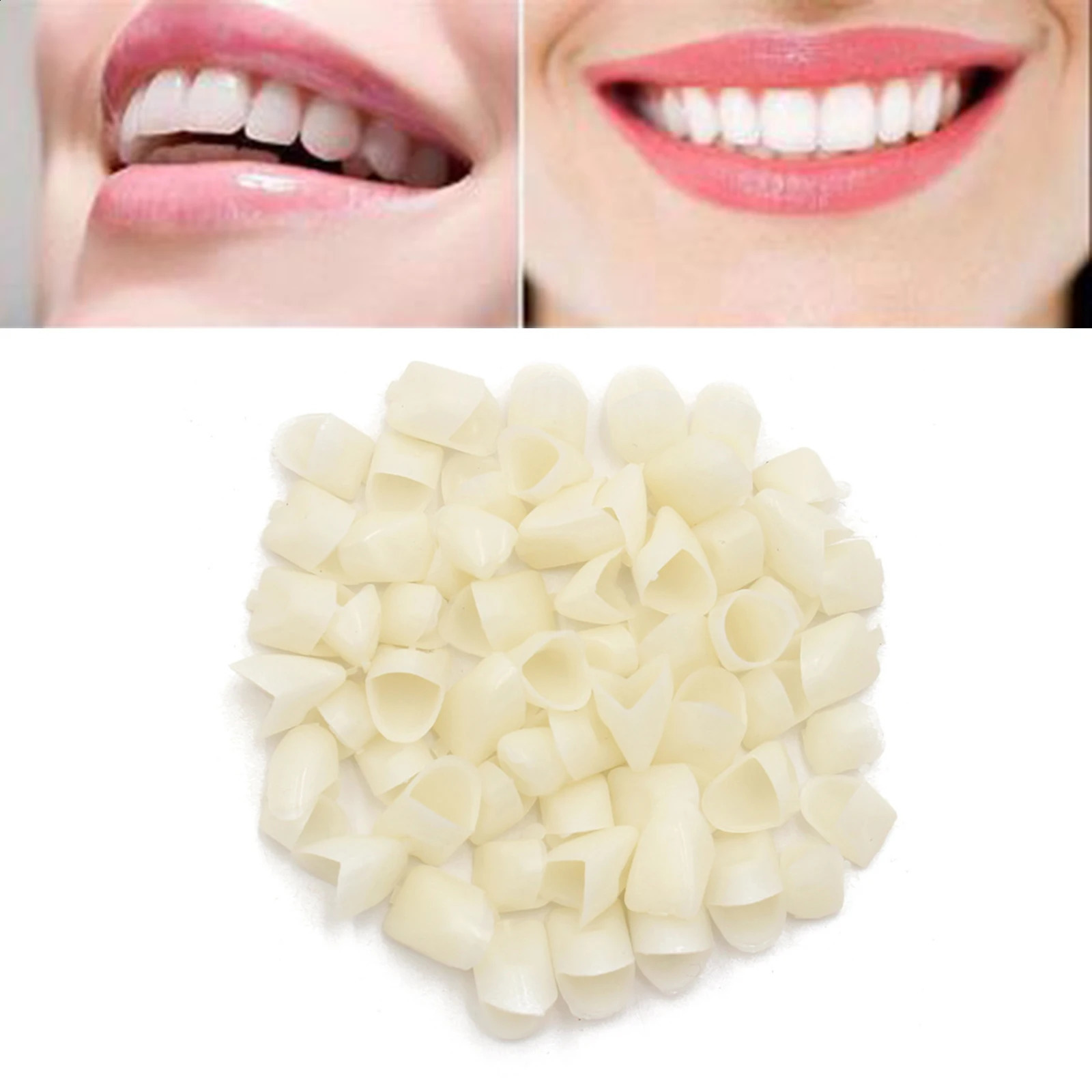 Temporary Teeth Crowns Cover Filling Missing Broken Tooth Accessory for Retouching Tooth Hole 250122