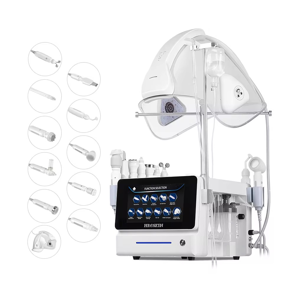 Pdt Led Light Therapy Facial Cleansing Product Machine 11 in 1 Oxygenation Glow Skin Machine