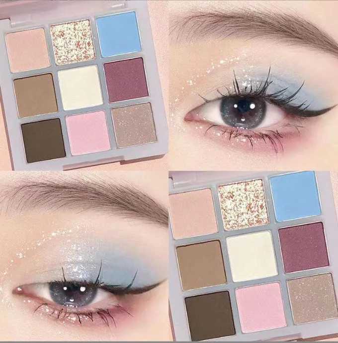 New Arrival New Beauty eye shadow Palette Korean Fashion Gitter Daily Party Girls Makeup Shadow Palette Best Friend Gift Z250121
