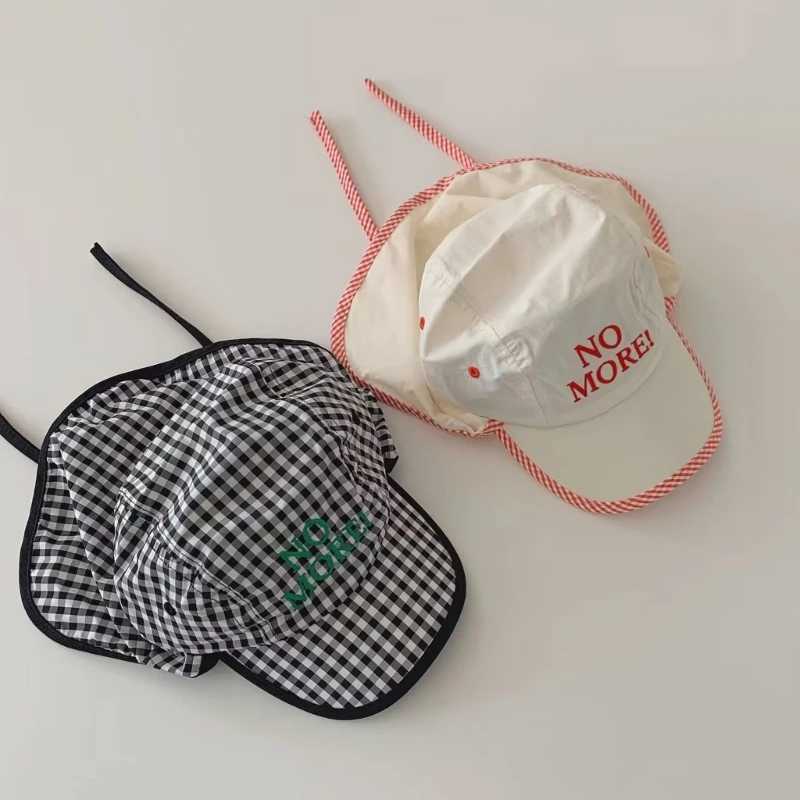Breathable Kids Sun Cap for Summer Quick-Drying Sun-Protective Beach-Hat with Neck Flap Thin Fisherman Hat Baby Headwear A2UB T250121