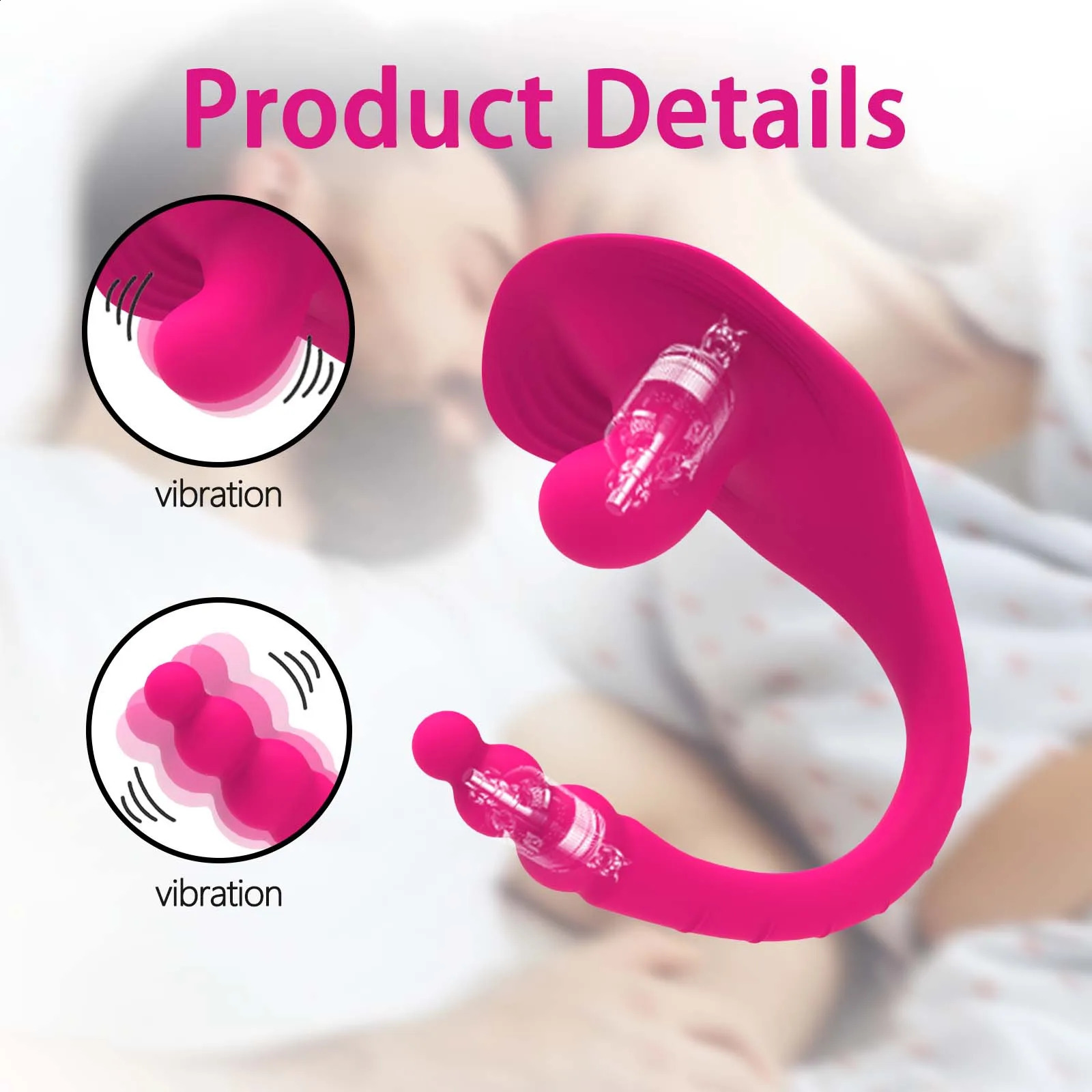 Remote control wearable female masturbation orgasm toy 10-frequency powerful vibration mode motor vibrating massage stick c 250114