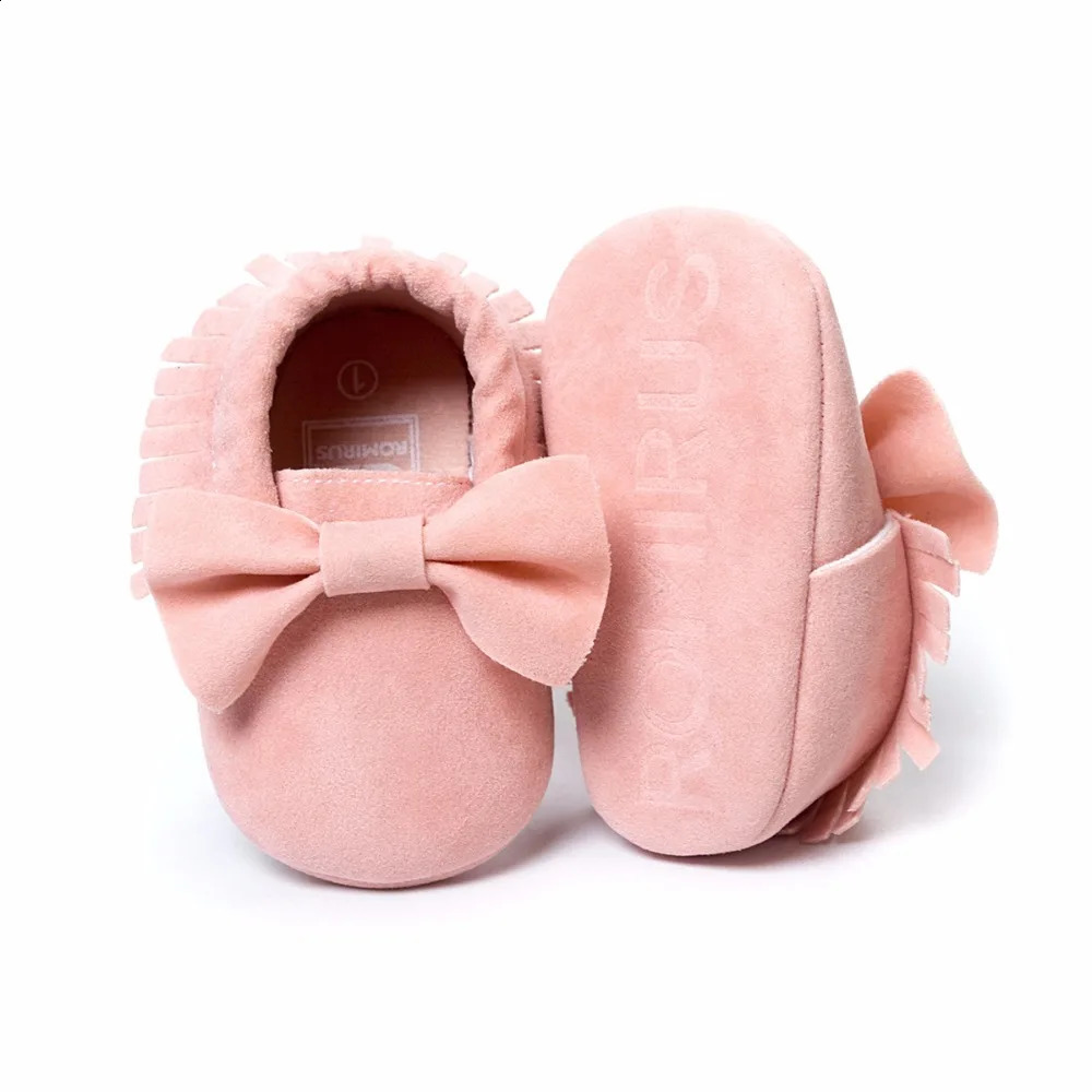 Hooyi Bow Suede Baby Boy Shoe Grass Green PU Leather Fashion Kid Moccasins Solid Bebe First Walker born Prewalker Kids Sock 250118