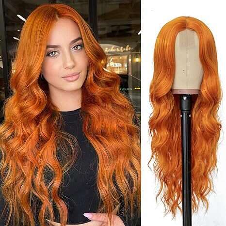 Lace Front Wig Cover T Shape Hot Selg Women S Long Curly Hair Small Front Lace Wig Highlight Dyed Synthetic Wig Headband Wigs Wigs