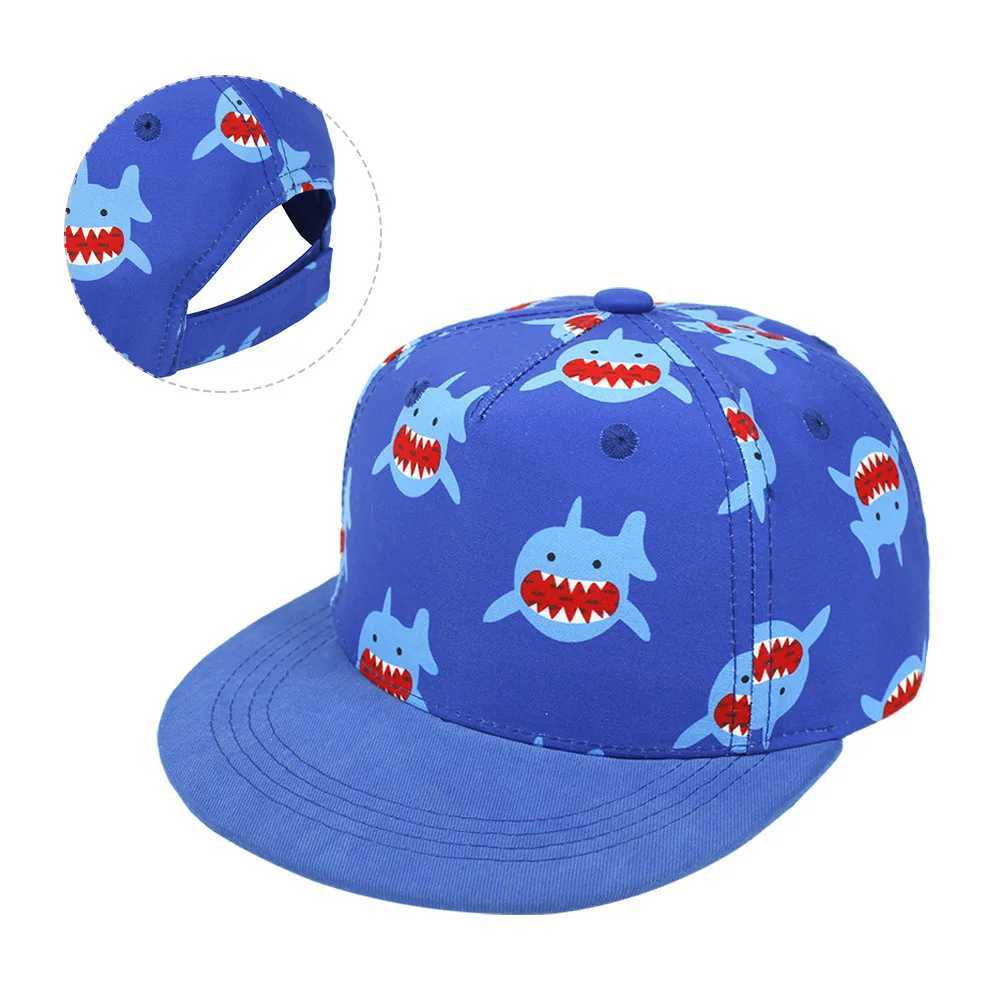 Kids dinosaur print Baseball Cap Outdoor Toddlers Hat Adjustable Trucker Cap Children Sun Hat For Boys Girls Ages 1-8 Years Old M250121