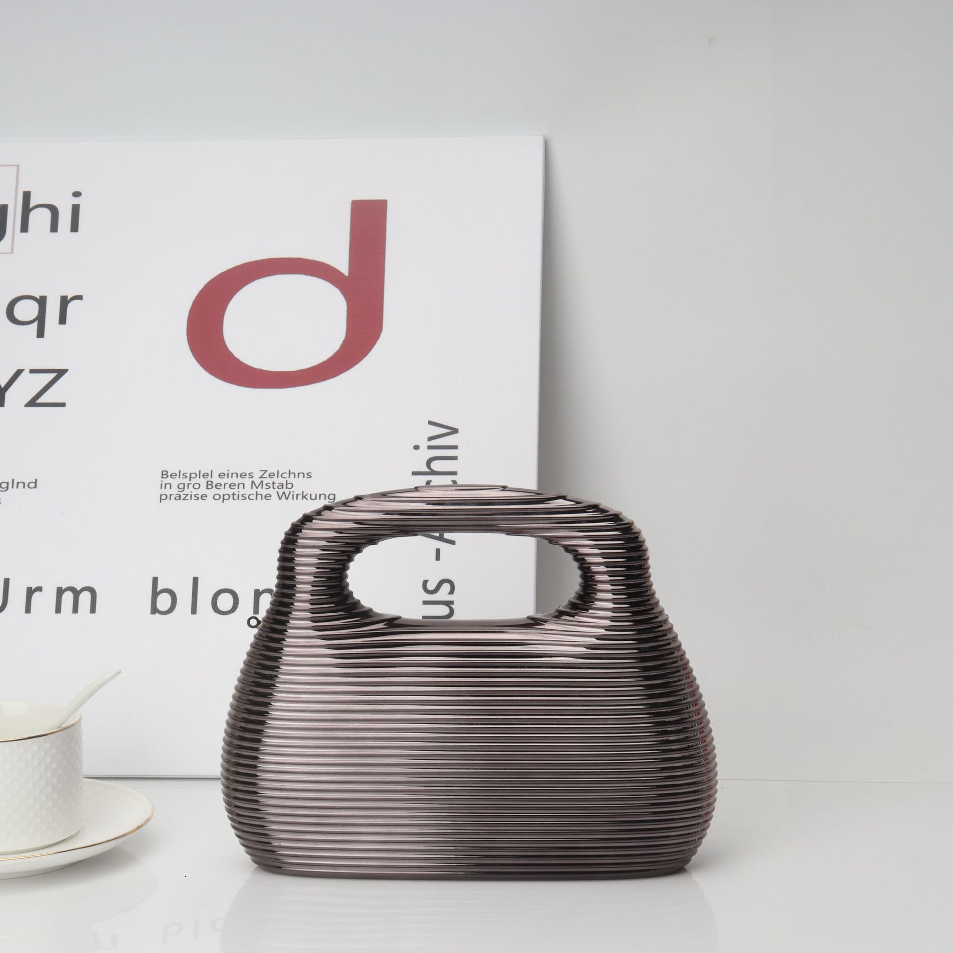 Bags New Minimalist And Stylish Single Shoulder Crossbody Bag New Style Personalized Acrylic Dinner Bag, Hand-Held Armpit