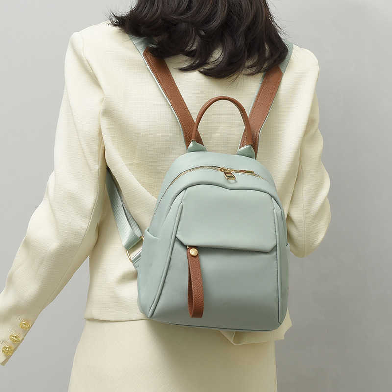 Shoulder bag large capacity high end feel womens new item womens casual lightweight small backpack shoulder bag womens bag