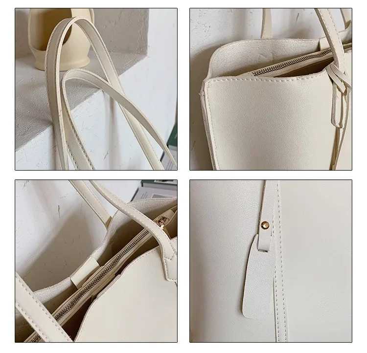 PU Leather Casual Tote Bags for Women Fashion Luxury Handbags Women Bags Designer Big Bag Shopper Shoulder Bag Brand T250118