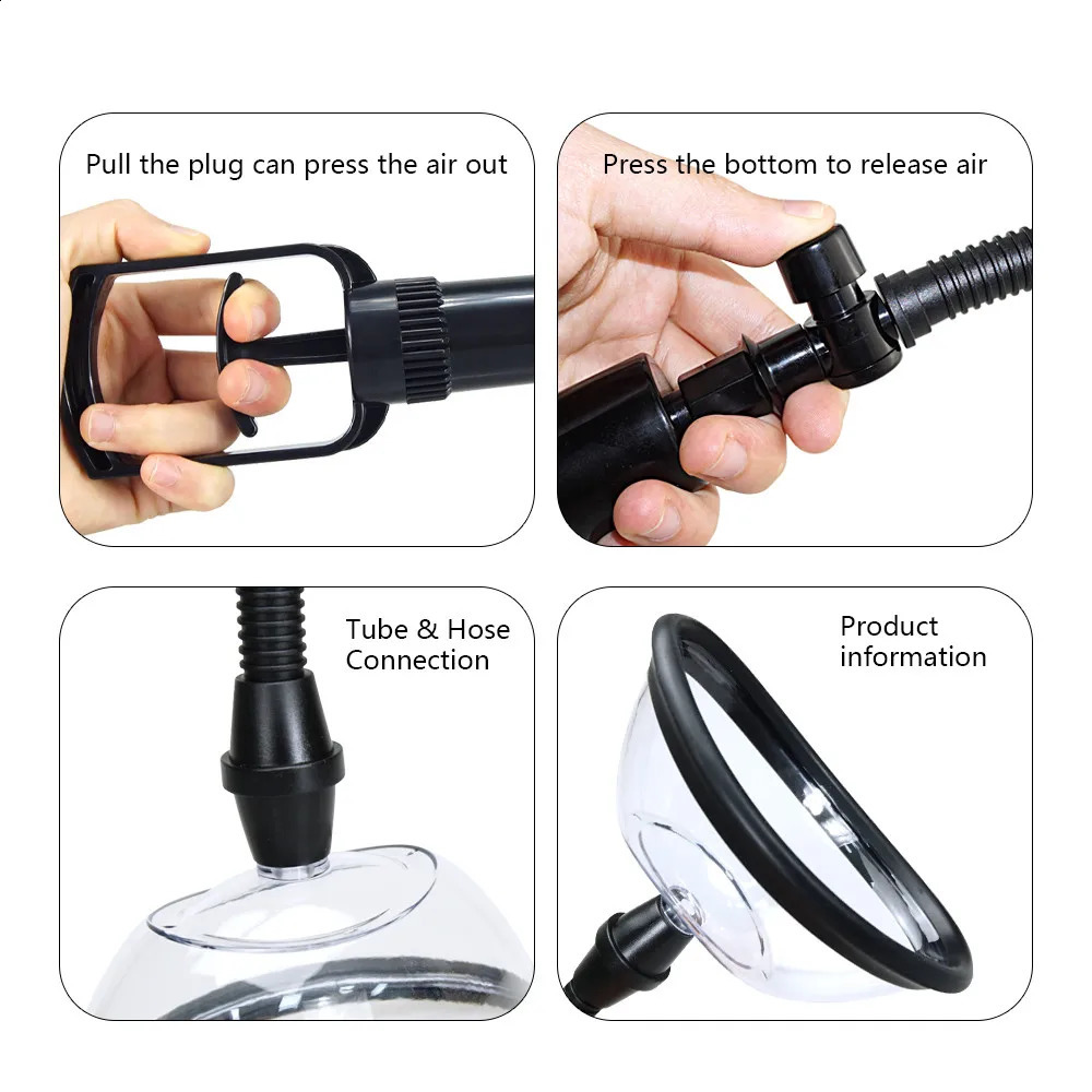 Nipple Stimulator Enlarge Vacuum Pump Breast Massage Pussy Vagina Clitoris Sucker Womens Accessories Sex Toys For Women 18 250121
