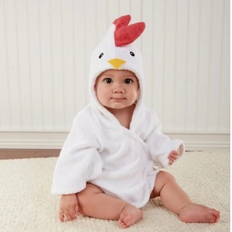 Hooyi Princess Crown Children Bath Towel born Blankets Baby Girl Bathrobe Hooded Bath Towels baby stuff Terry Pajamas Coat 250114