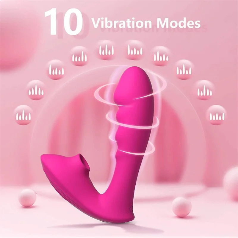 Sucking Vibrators For Women Clitoris Stimulator Wearable Clitoral G Spot Dildo Vibrator Vagina Erotic Sex Toys For Women 250114