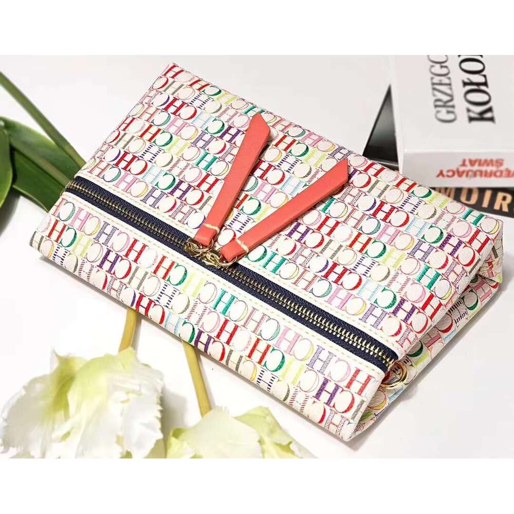 CILMI HARVILL CHHC Spring Pop Small Size Hand Grab Messenger One Shoulder Fashion Women's Bag Beautiful Pattern Metal Zipper