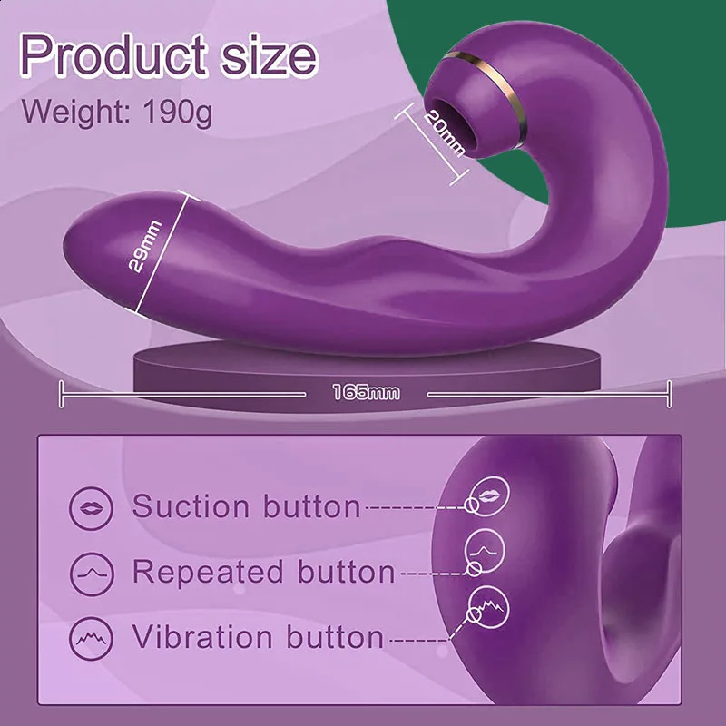 Vagina sucker vibrators for women Stimulator dildo female masturbation sex toys Vibrator dildos 250114