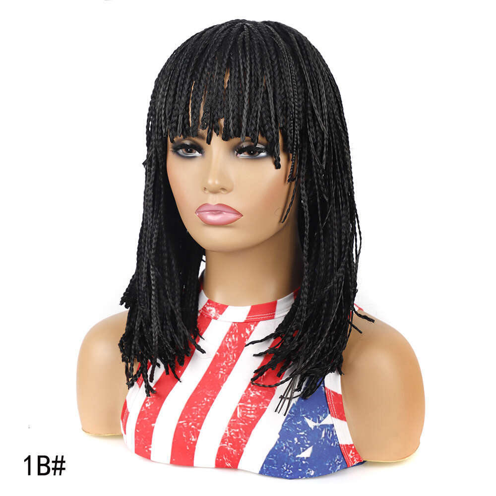 Lace Front Wig Cover T Shape Braid Women S Hair Wave Head Wig Synthetic Fiber Small Braid Short Hair Headband