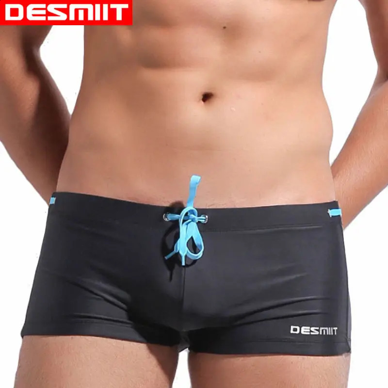 Desmiit Swimming Trunks For Men Swimwear Mens Swim Shorts Sexy Gay Swimsuit Young Boy Beach Boxer Briefs Zwembroek Badehose 250121
