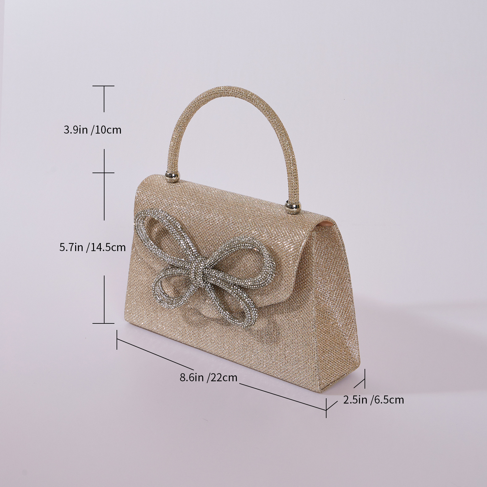 Dinner Rhinestone Butterfly Wedding Gift Handbag, Crossbody Bag, Straight Dress Bag