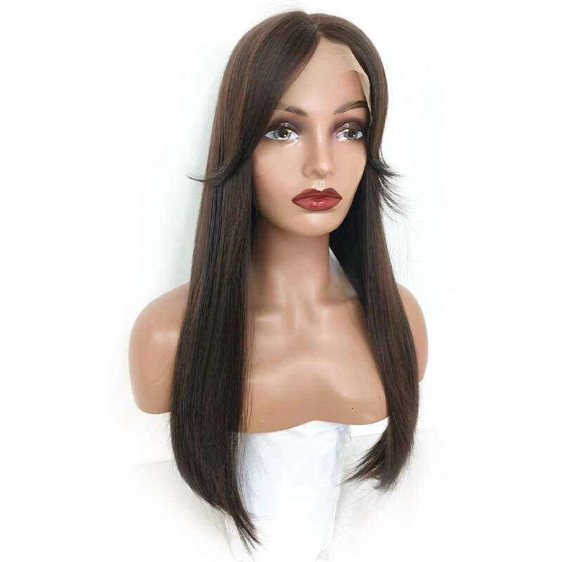 Lace Front Wig Cover T Shape Synthetic Female Long Curly Hair Front Lace Wig Headband Wigs