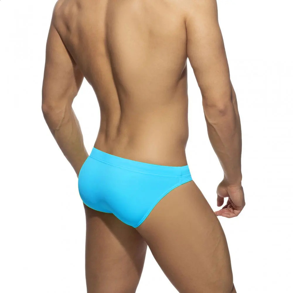 Sexy Solid Mens Swim Briefs Beach Pants Surfing Bathing Lowwaist Surfboard Swimwear Padded Pushup Swimming Swimsuits Shorts 250121