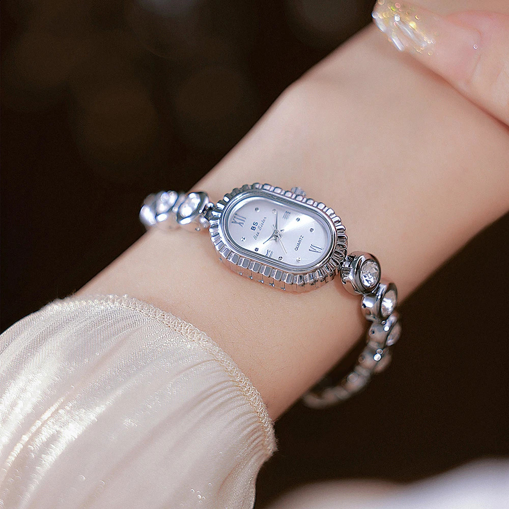 Diamond Watches For Women Rhinestone Gold Clock WomenWristwatch Gift For Girlfriend 250121