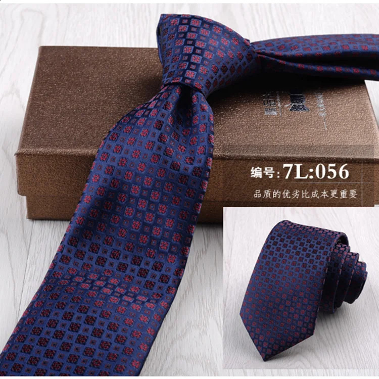 Mens Retra Classic Printed Geometric Floral Paisley Checked Multicolor Ties Neckties Printing Wedding Neck 250114