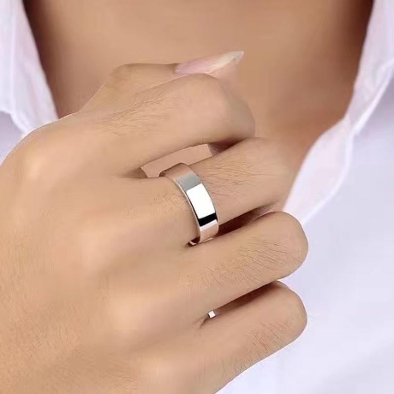 Europe Brand Silver Plated Ghost Designer Ring Womens Rings Vintage Charms Band Rings for Wedding Party Retro Luxury Costume Jewelry