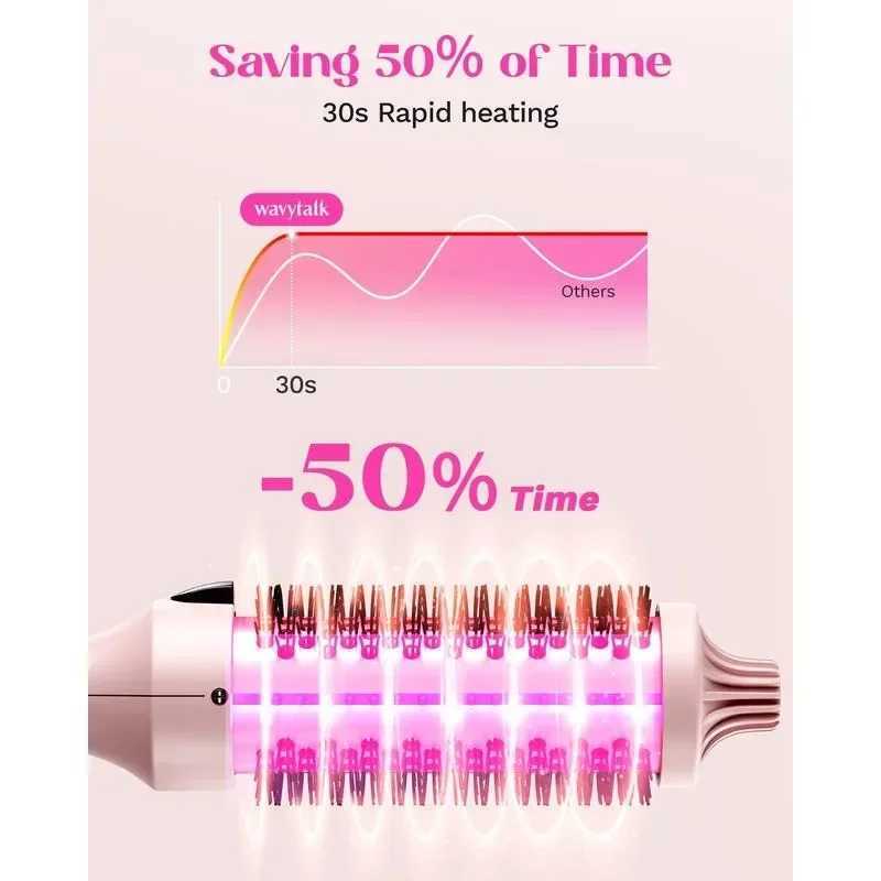 Wavytalk Negative Ion Single Thermal brush 1.5 Inch Z250122