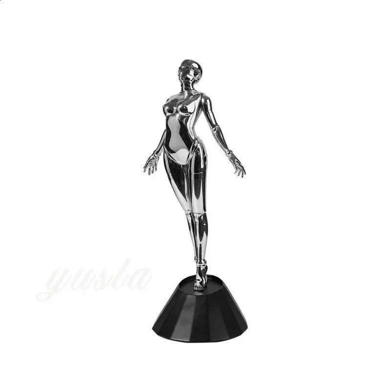 Modern art HajimeSorayama mechanical goddess figure sculpture ornaments desktop decorations 250118