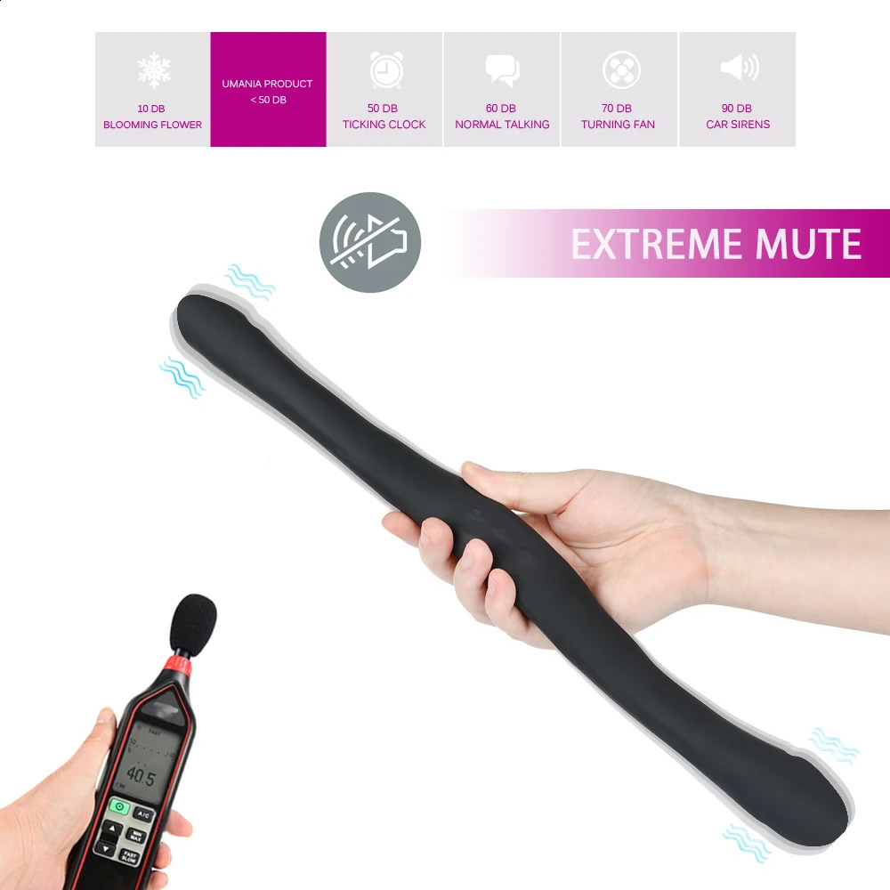 Double Dildo Vibrators for Women G Spot Vagina Prostate Clitoris Stimulator Vibrator Anus Anal Masturbator Sex Toys for Lesbian 250108