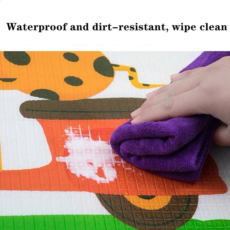 Non-toxic Large Size Environmentally Friendly Thick Baby Crawling Play Mats Pattern Carpet Play Mat for Childrens Rug Gifts 250118