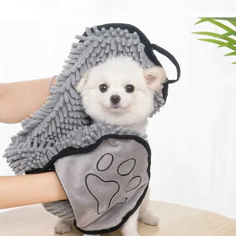 Soft super absorbent pet bath towel Large size ideal for quick drying pet towels M250118