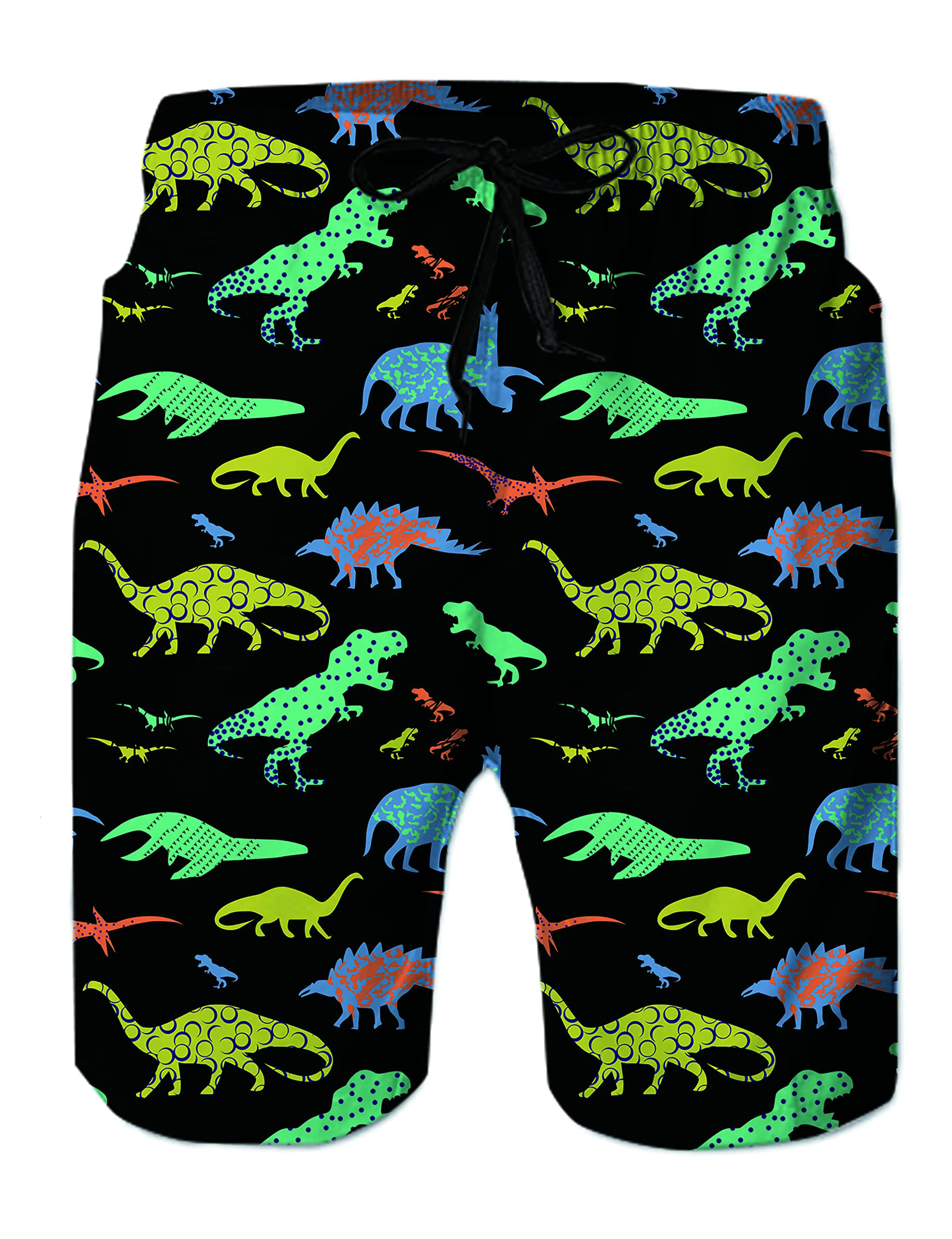Men's Beach Kids Summer Swimwear Breathable Surf Board Shorts Quick Dry Casual Sportwear Swim Trunks Boy