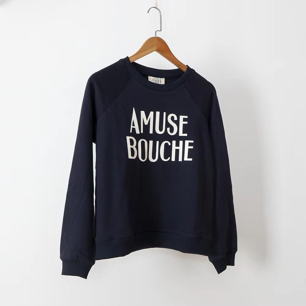 ZESSAM Letter Graphic Print Sweatshirt Women Winter Long Sleeve O-Neck Cotton Female Pullover Vintage Casual Lady Top 2022